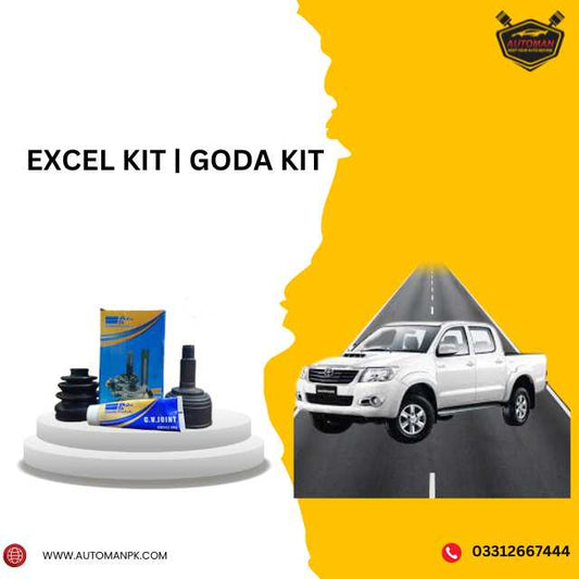 GODA Kit - Excel Kit for Toyota Vigo and Hilux CV Joint - AutomanPK