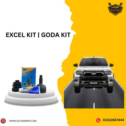 Toyota Revo CV Joint (Goda Kit - Excel Kit) with 1-Month Warranty - AutomanPK