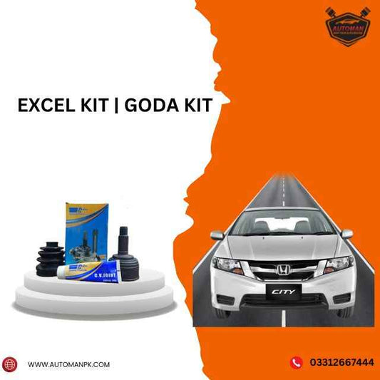 Honda City 2009-2020 CV Joint (GODA Kit - Excel Kit)