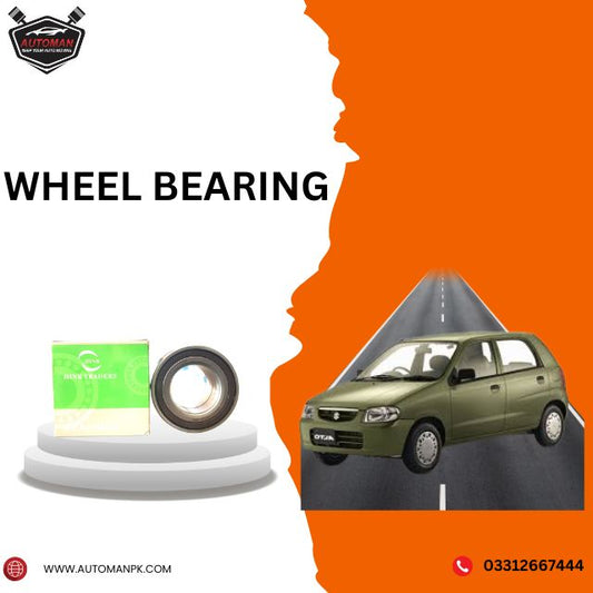 Suzuki Alto front wheel bearing 2000 2001 2002 2003 2004 2005 2006 2007 2008 2009 2010 2011 2012 2013 2014 2015, Alto wheel hub HNR, Alto suspension parts, HNR bearing Suzuki Alto, AutoManPK Alto parts