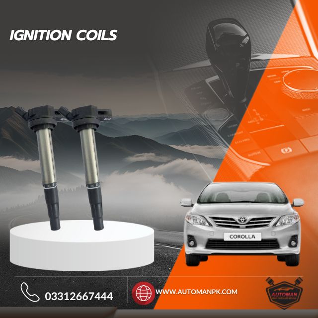 Toyota Corolla Altis ignition coil, premium ignition coil for Altis, engine coil Toyota Altis, Altis 1.6 ignition coil, Toyota Altis spark coil Pakistan, automanpk engine parts, high performance coil Toyota