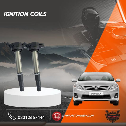 Toyota Corolla Altis ignition coil, premium ignition coil for Altis, engine coil Toyota Altis, Altis 1.6 ignition coil, Toyota Altis spark coil Pakistan, automanpk engine parts, high performance coil Toyota
