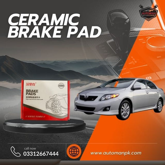 Toyota Corolla 2009-2014 Hi-Track Ceramic Brake Pads | High-Performance Braking Solution