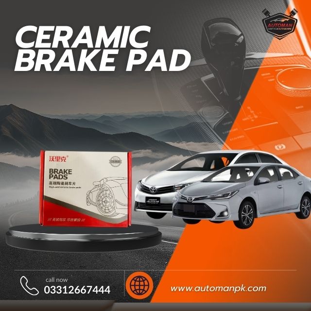 Toyota Corolla 2015-2022 Ceramic Brake Pads | High-Performance Braking Solution