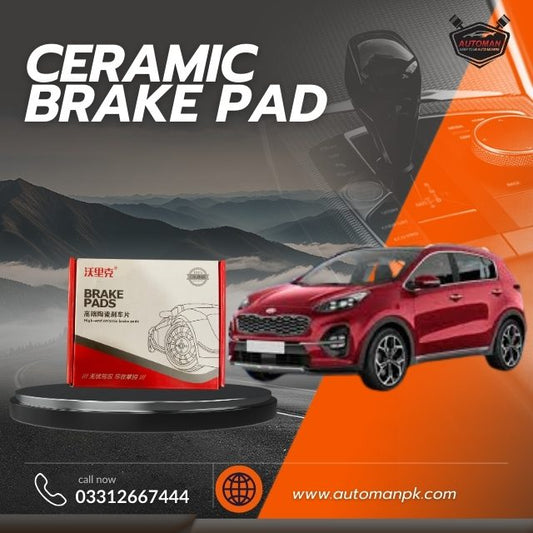 Kia Sportage Ceramic Brake Pads - Hi-Track Performance | Durable & Quiet Braking