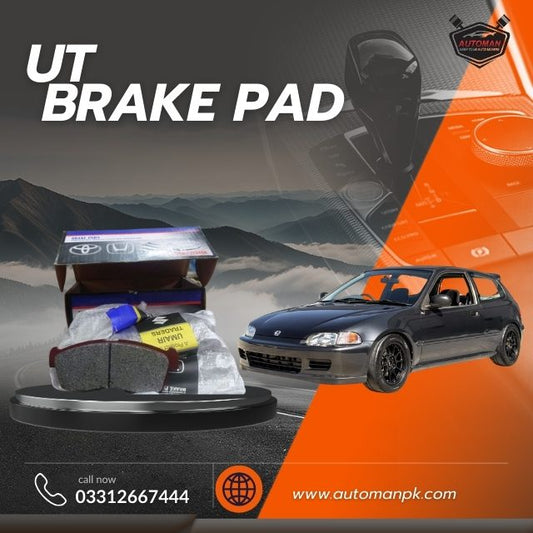 Honda Civic 1991-1995 Front UT Brake Pads | High-Performance Braking | AutoManPK