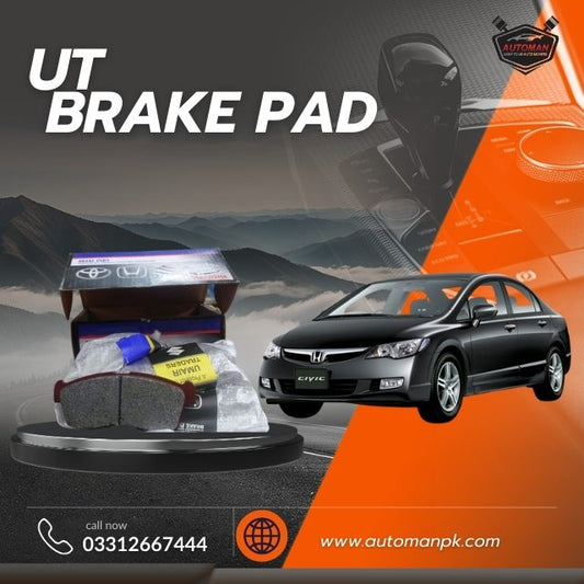 Honda Civic 2006-2012 Reborn Front UT Brake Pads | High-Performance Braking | AutoManPK