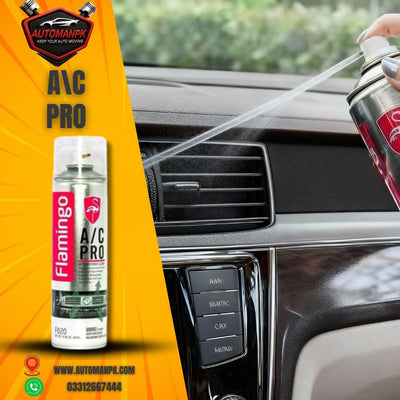 Flamingo AC Pro 500ml car AC vent cleaner for fresh air in car