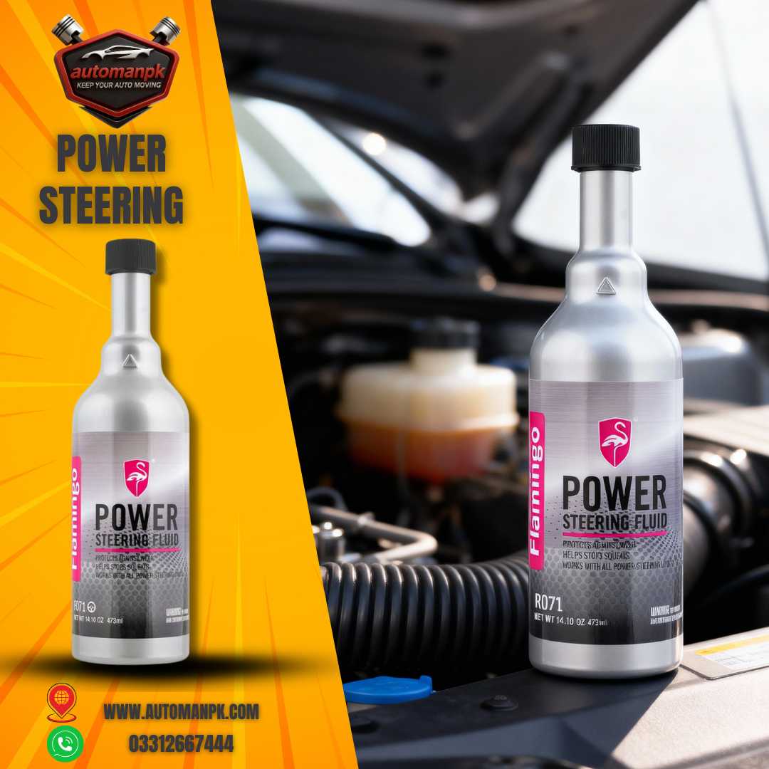 Flamingo Power Steering Fluid 473ML for Cars in Pakistan