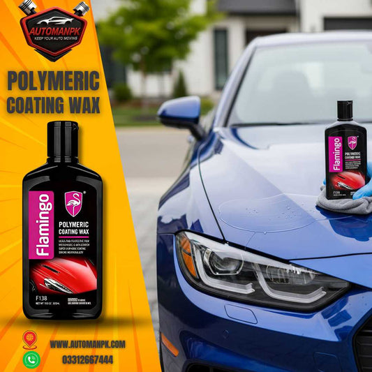 Flamingo Polymeric Coating Liquid Wax 300ML for car detailing – AutomanPK