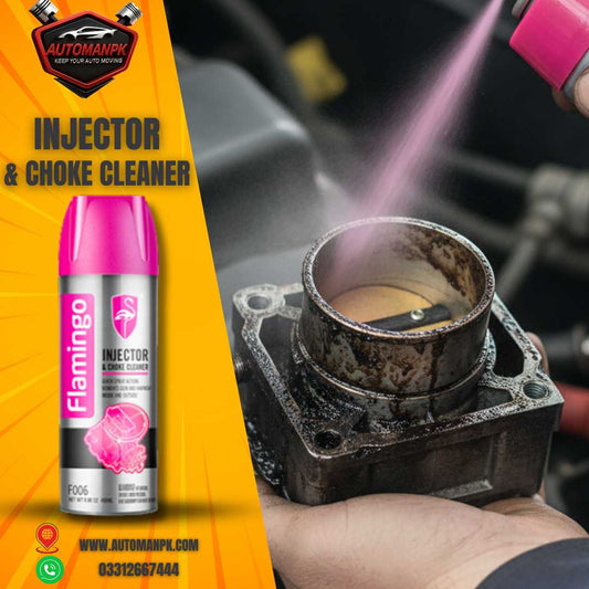 Flamingo Throttle Cleaner 500ML – Premium Car Choke & Throttle Cleaner for Engine Performance – AutomanPK