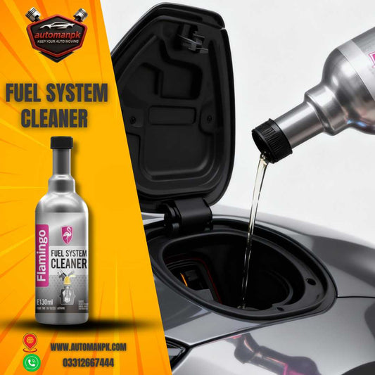 Flamingo Fuel System Cleaner 473ML bottle for car engine cleaning