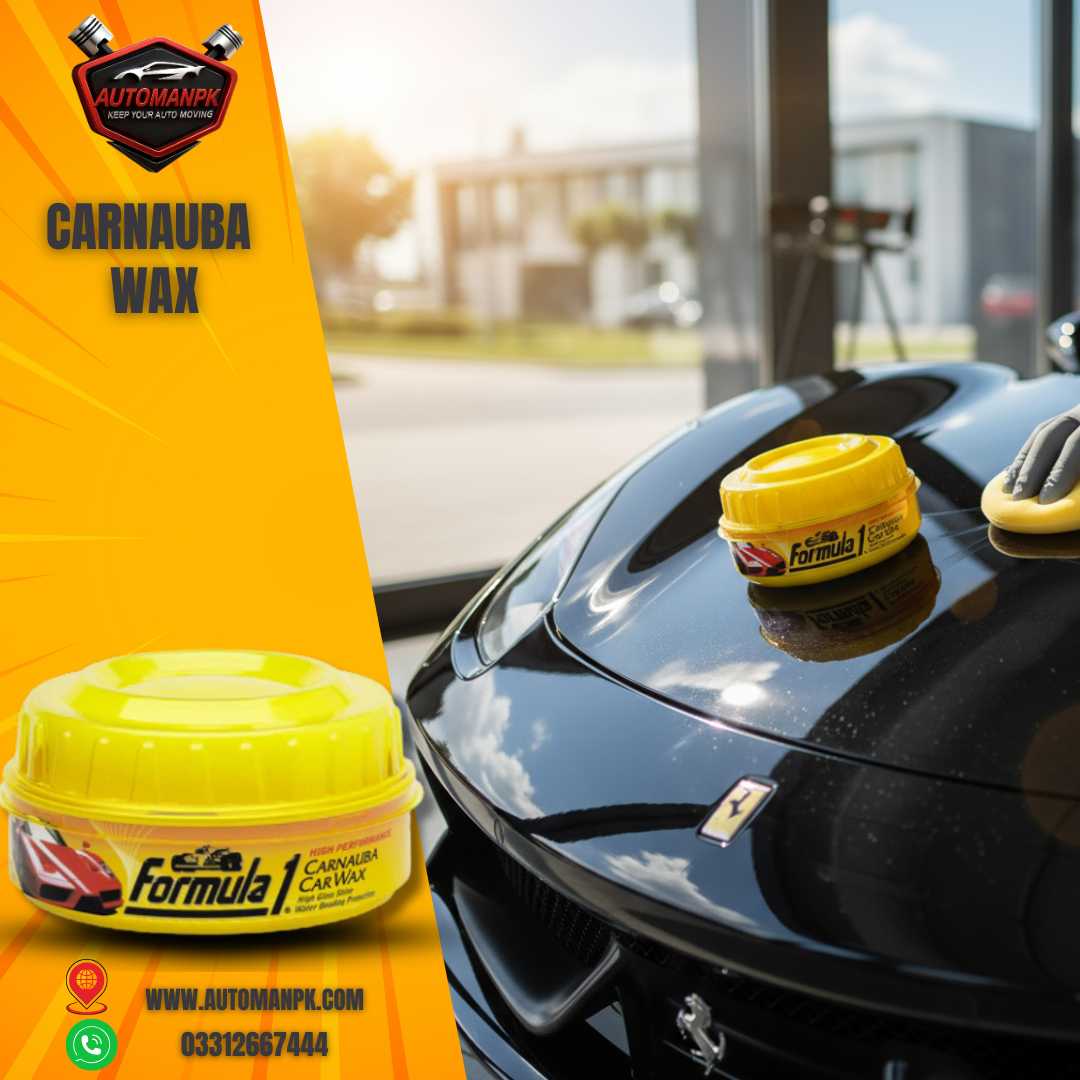 Formula 1 Carnauba Car Wax 12oz best car polish for shine and paint protection in Pakistan