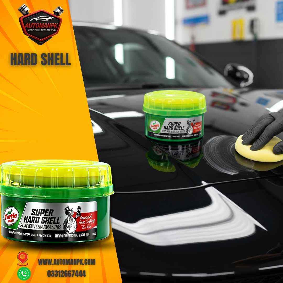 Turtle Super Hard Shell Finish 260g car color polish for long lasting shine in Pakistan