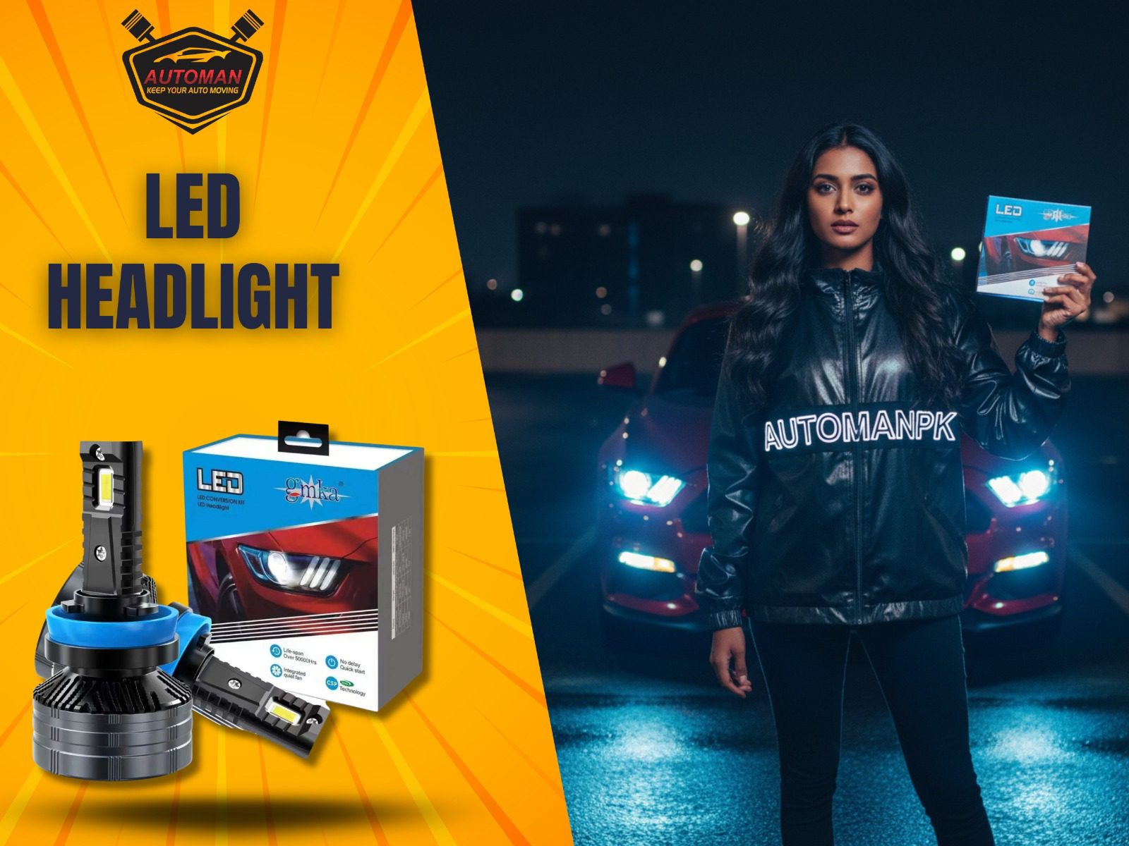 GMKA 150W H11 Car LED | Car LED Headlight Bulb H4 | GMKA 200 Watt Car LED Grip 9006 | GMKA 200 Watt Car LED Headlight Grip 9005 | GMKA 200 Watt LED | GMKA 200 Watt Car LED Grip H4