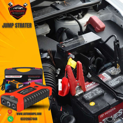 High Power 28000mAh Car Jump Starter for Cars – AutoManPK Islamabad & Rawalpindi