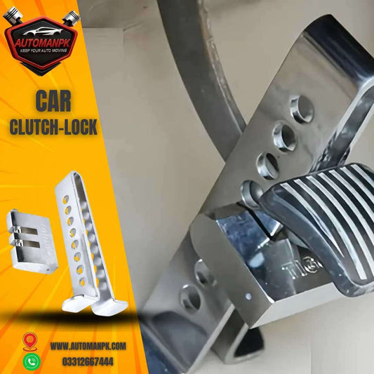 Heavy Duty Anti-Theft Car Pedal Lock Universal Fit Brake Clutch Lock – AutoManPK