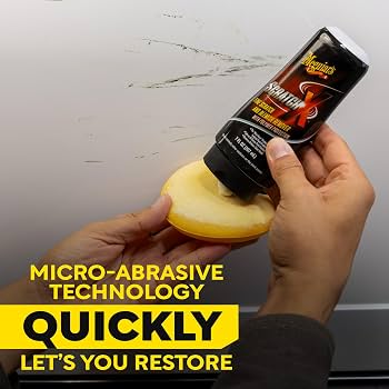 Meguiar’s ScratchX Scratch Remover & Swirl Remover – Car Paint Repair Solution in Pakistan | AutoManPK