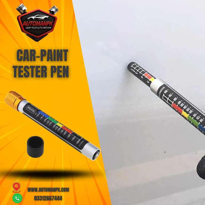 AutoLak Car Paint Checker Pen detecting scratches on car surface – AutoManPK