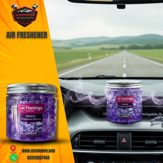 Flamingo Lavender Car Air Freshener long-lasting fragrance for car interior | Automanpk Pakistan