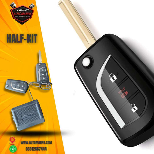 Universal Car Half Kit Knife Style Lock Unlock System – Advanced Vehicle Protection | AutoManPK