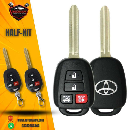 Universal Half Kit Car Security System – Toyota Style | AutoManPK Pakistan
