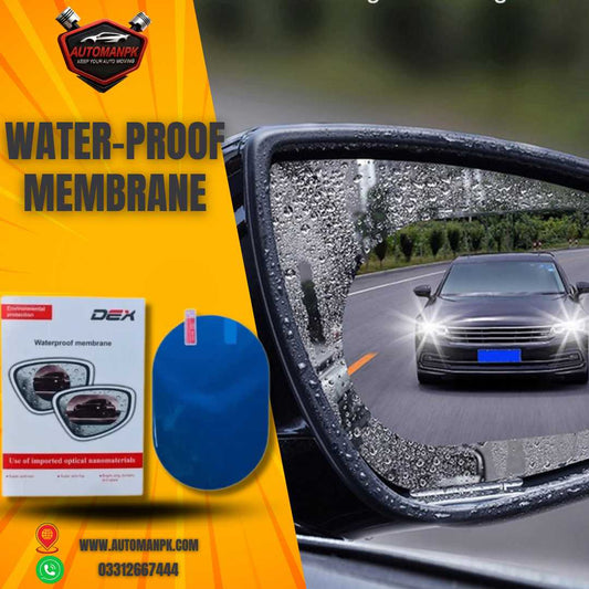 Anti-Fog Mirror Film Oval Shape Waterproof Membrane – AutoManPK Pakistan