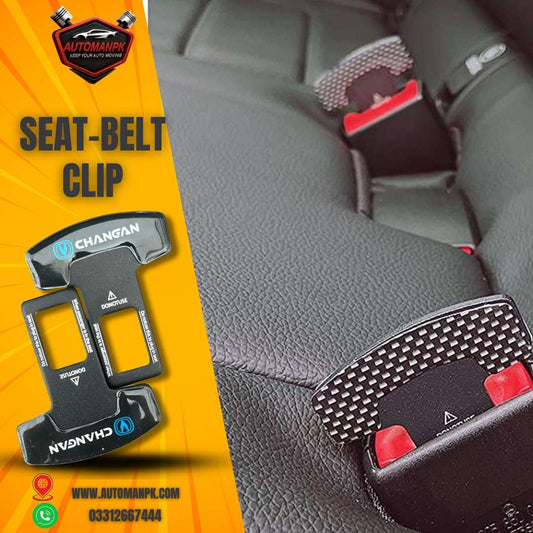 Changan Seat Belt Clip Premium Car Safety Accessory | AutoManPK