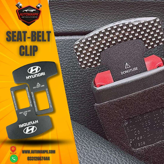 Hyundai car seat belt clip for enhanced safety – AutoManPK