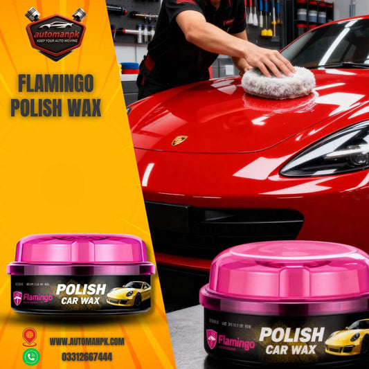 Flamingo Polish Car Wax high-quality car polish in Pakistan – AutoManPK