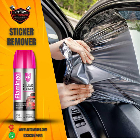 flamingo sticker remover automanpk