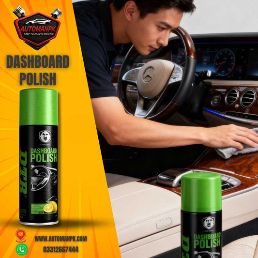 DTR dashboard polish 450ML interior cleaner for cars – AutoManPK
