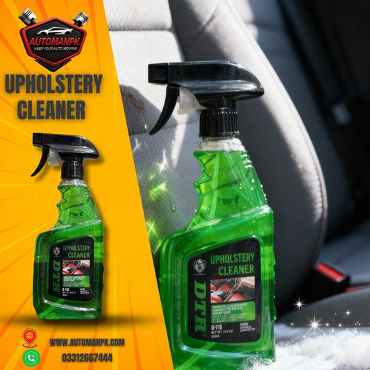 DTR Upholstery Cleaner 500ml for cars interior seats carpet cleaning AutomanPK Pakistan