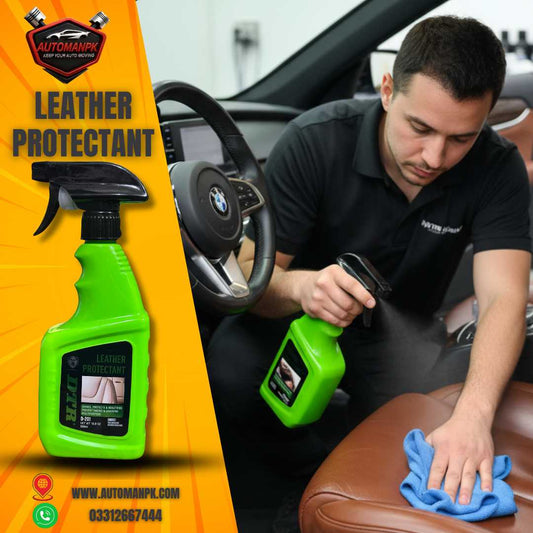 DTR Leather Protectant 500ml Interior Detailer for Car Seats Dashboard Door Panels AutomanPK Pakistan
