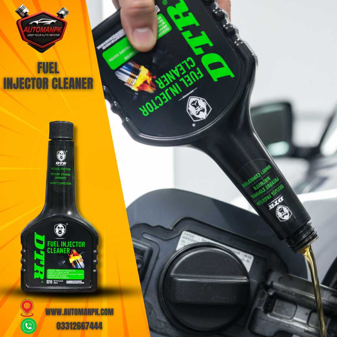 DTR Fuel Injector Cleaner 250ml fuel additive improving engine performance and fuel efficiency in car