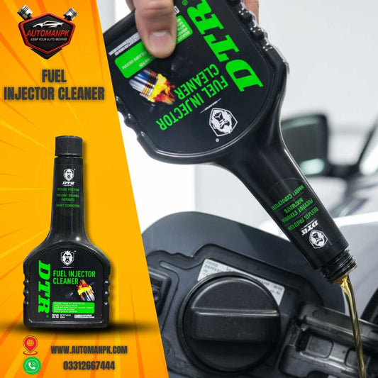 DTR Fuel Injector Cleaner 250ml fuel additive improving engine performance and fuel efficiency in car