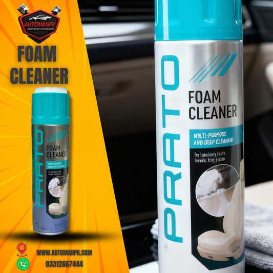 Prato Foam Cleaner 650ml for car detailing – AutomanPK premium car foam polish Pakistan