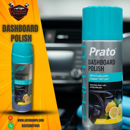 Prato Dashboard Polish 500ml for Car Interior – AutomanPK