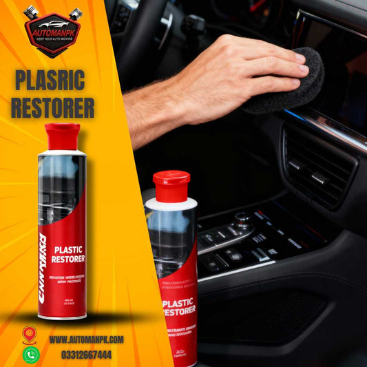 Carrera Plastic Restorer 200ml for car INterior detailing - AutomanPK