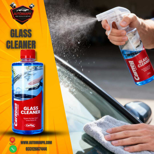 Carrera Car Glass Cleaner 500ml - Streak-Free Shine | AutomanPK