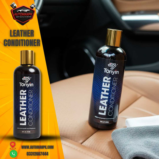 Tonyin Leather Conditioner 300ml – Premium Car Leather Care & Liquid Wax | AutoManPK