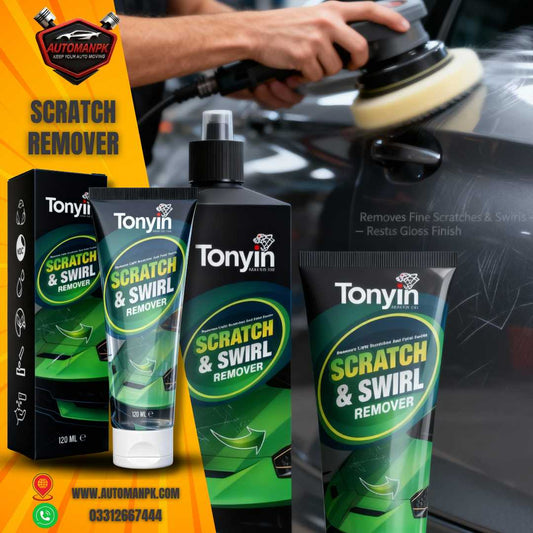 Tonyin Scratch Remover Swirl Remover Car Polish 473ml – AutoManPK Pakistan