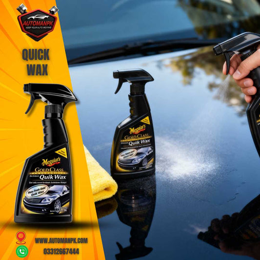 Meguiar’s Quick Wax Car Polish Shine – AutoManPK Pakistan