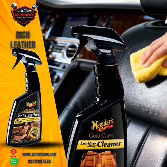 Meguiar’s Rich Leather Car Care - Premium Leather Conditioner in Pakistan