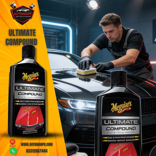 Meguiar’s Ultimate Compound Scratch Remover Extra Gloss Shine for Cars – AutoManPK Pakistan