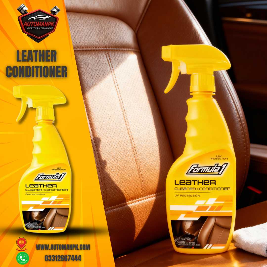 Formula 1 Leather Polish | Leather Conditioner for Car Seats in Pakistan – AutoManPK