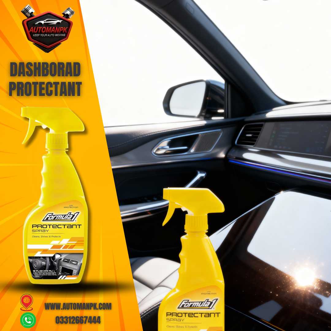 Formula 1 Dashboard Protectant | Dashboard Polish with UV Protection for Cars – AutoManPK Pakistan