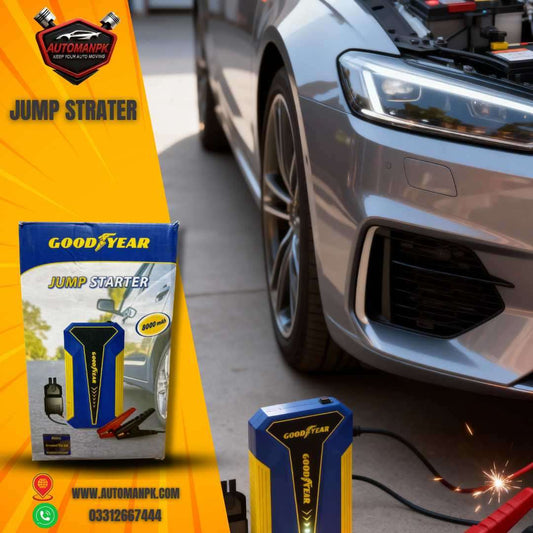 Goodyear Heavy Duty Jump Starter with 8000mAh Power Bank for Cars – AutomAnPK Pakistan
