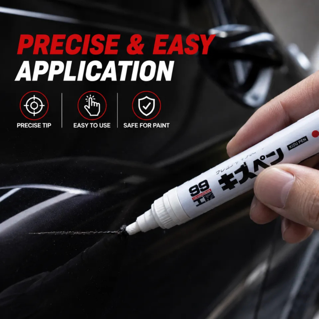 Soft99 Paint Correction Pen for Black Cars – AutomanPK Car Exterior Care