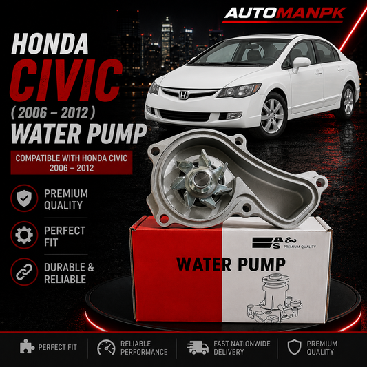 Honda Civic Reborn 2006-2011 Water Pump – A&S GWHO-60A R18 | OEM Quality | Direct Replacement